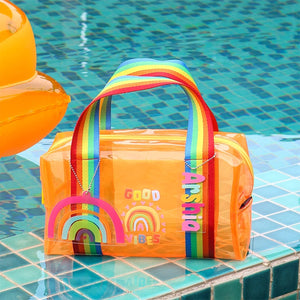 Orange Rainbow Jelly Hand Bag