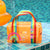Orange Rainbow Jelly Hand Bag