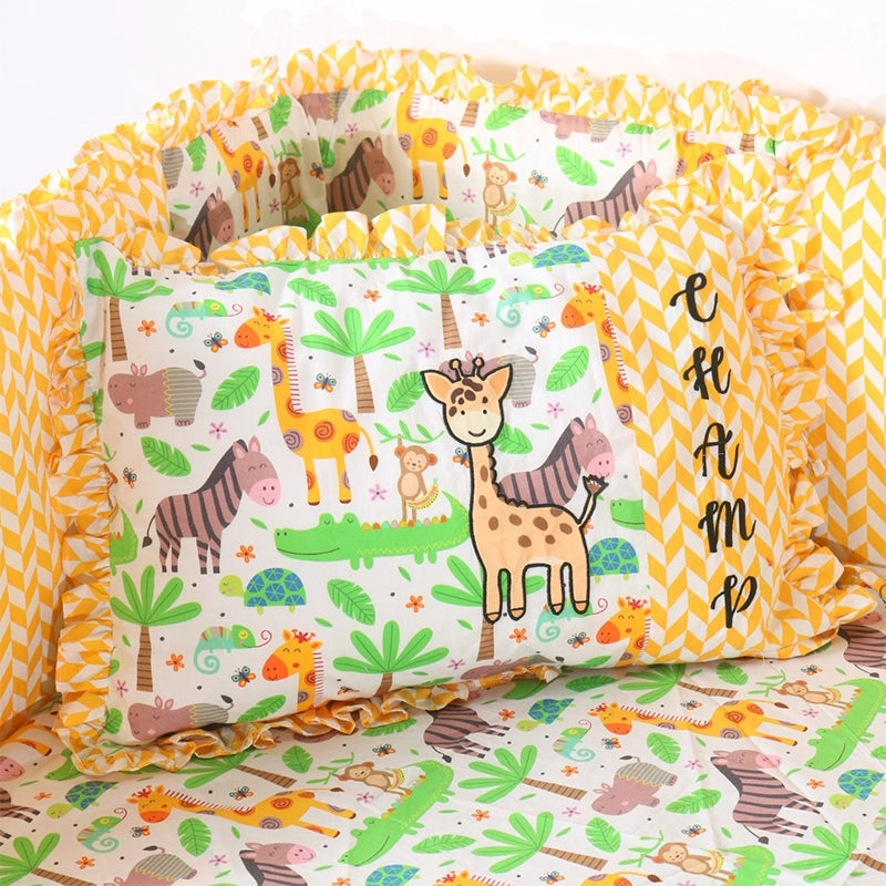 Pillow Cover (17x11)" - Giraffe