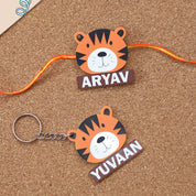 Tiger Personalized Rakhi