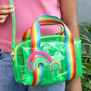 Rainbow Jelly Hand Bag
