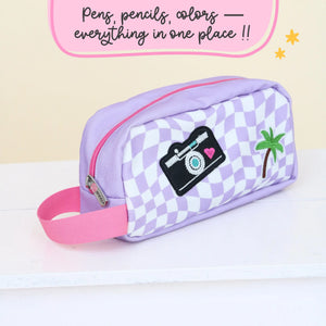 Purple Patches Pouch