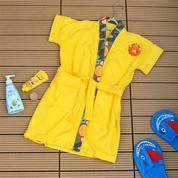Jungle Print Bathrobe