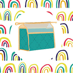 See Thru Toiletries Kit - Rainbow