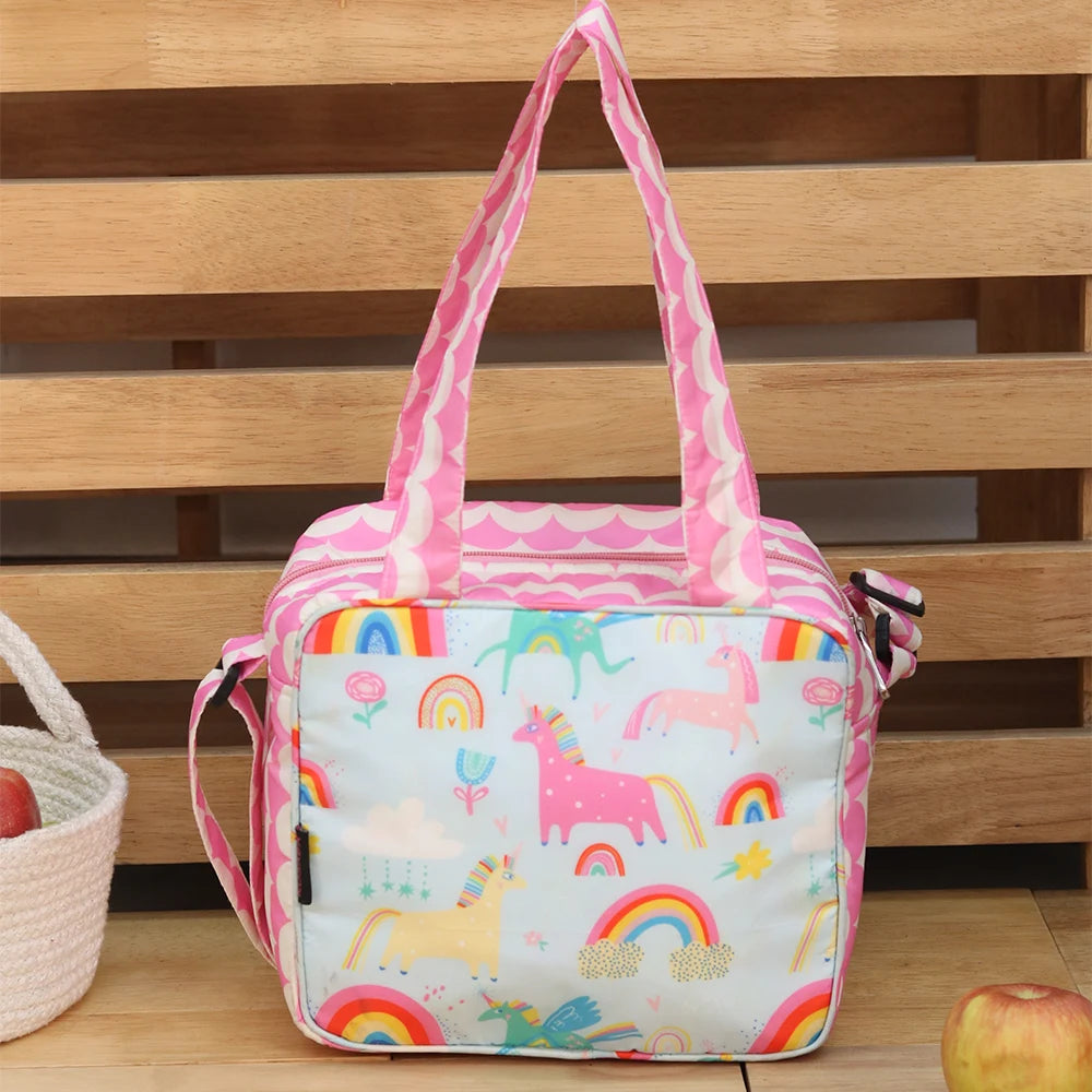 Blue Unicorn Insulated Tiffin Bag