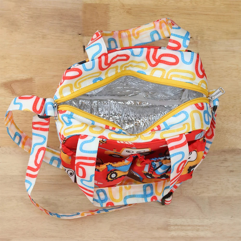 Red Truck Insulated Tiffin Bag