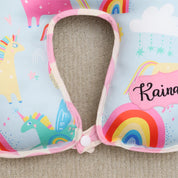 Blue Unicorn Neck Pillow