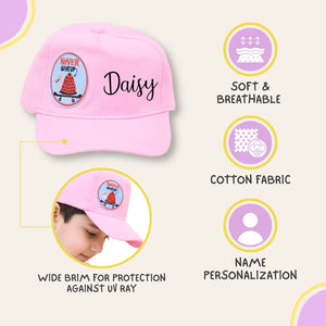 Never Give Up Pink Cap