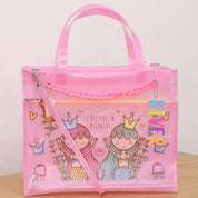 Mermaid Magic Double Pocket Jelly Tote Bag & Wet Pouch