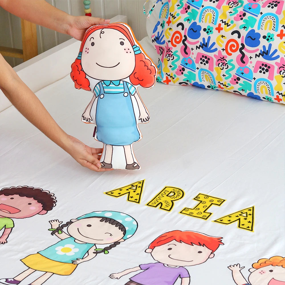 Kids Girl Boy Bedsheet Set