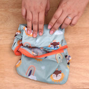 Fancy Lion Foldable Duffle Bag