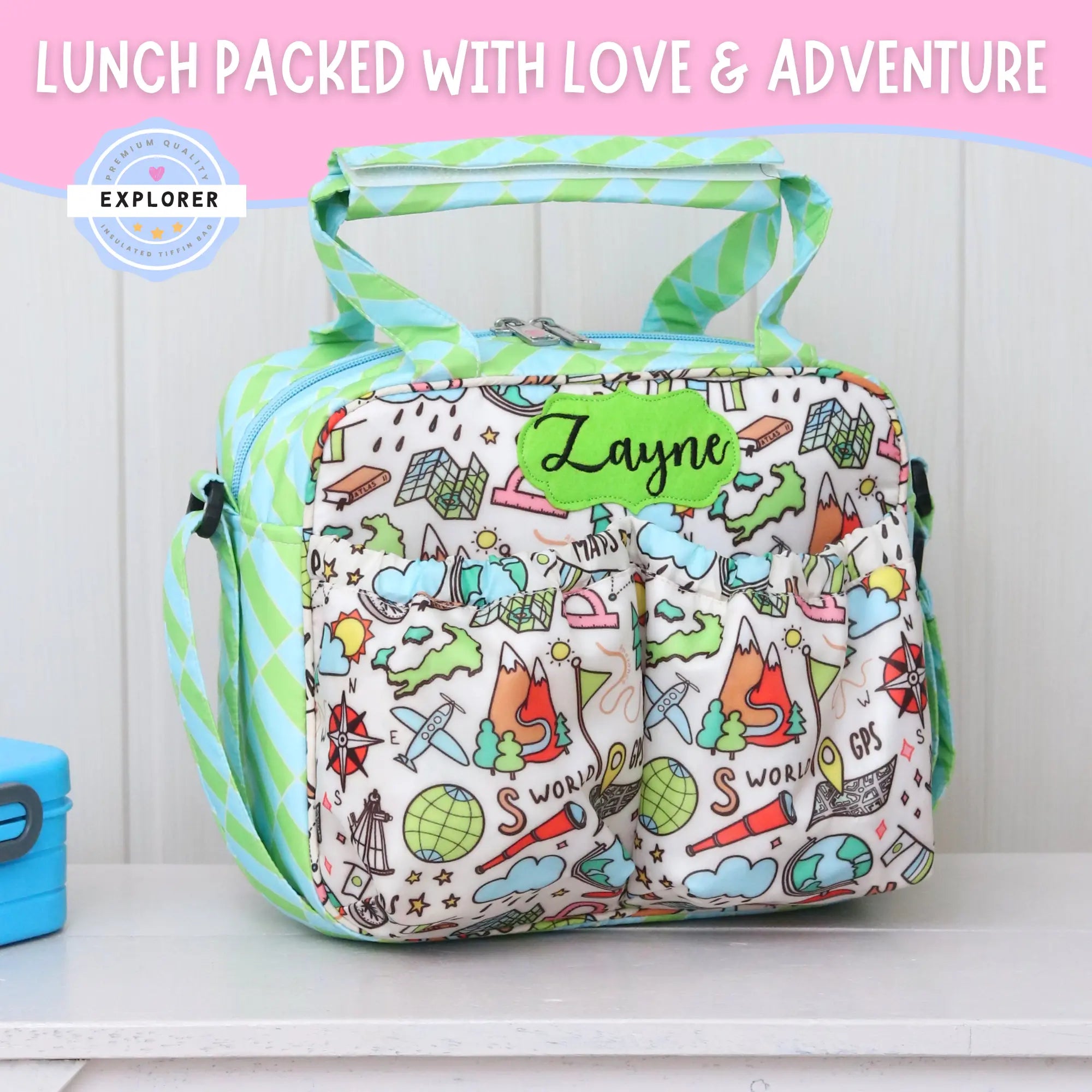 Explorer Insulated Tiffin Bag
