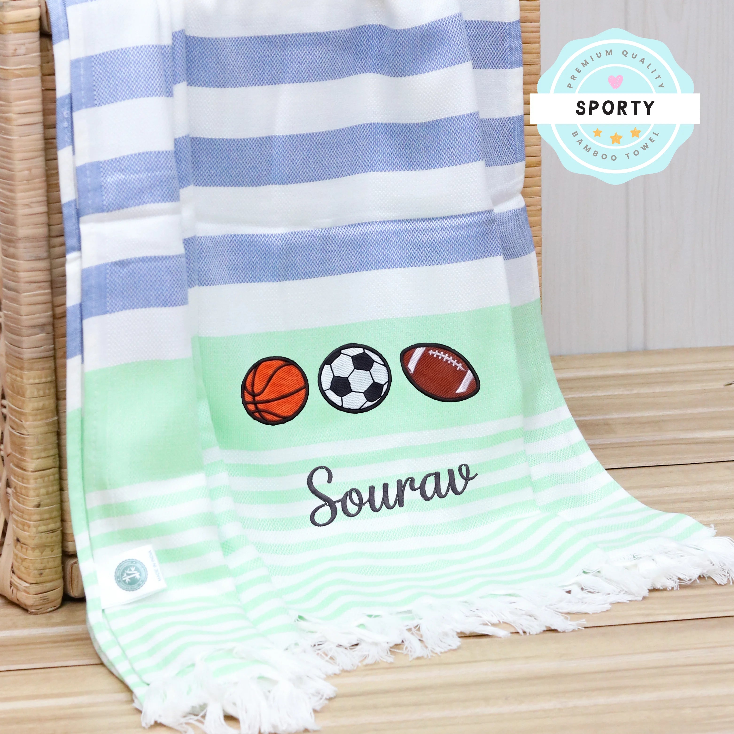 Sporty Bamboo Towel