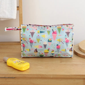 3-Zip Toiletries Kit - Ice-cream