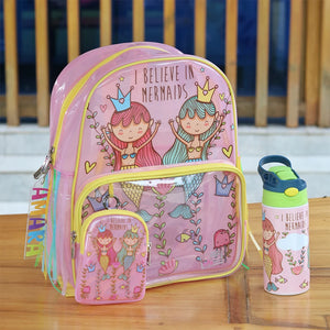 Mermaid Magic Jelly Backpack Set