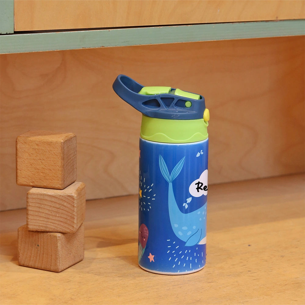 Insulated Steel Sipper Bottle (350ml) - Deep Sea Dive