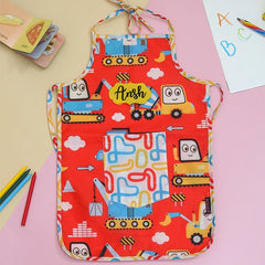 Red Truck Craft Apron