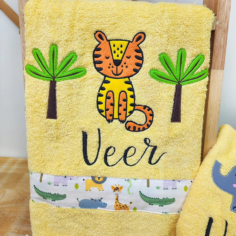 Jungle Animals Towel