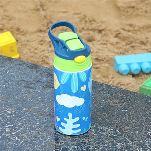 Insulated Steel Sipper Bottle (350ml) - Under The Sea