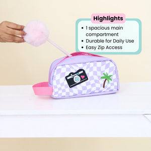 Purple Patches Pouch