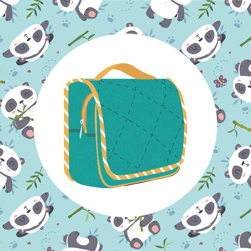 Foldable Travel Kit - Cute Panda