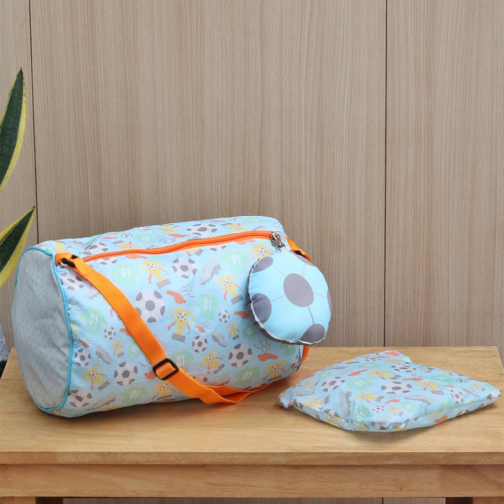 Football Champ Foldable Duffle Bag