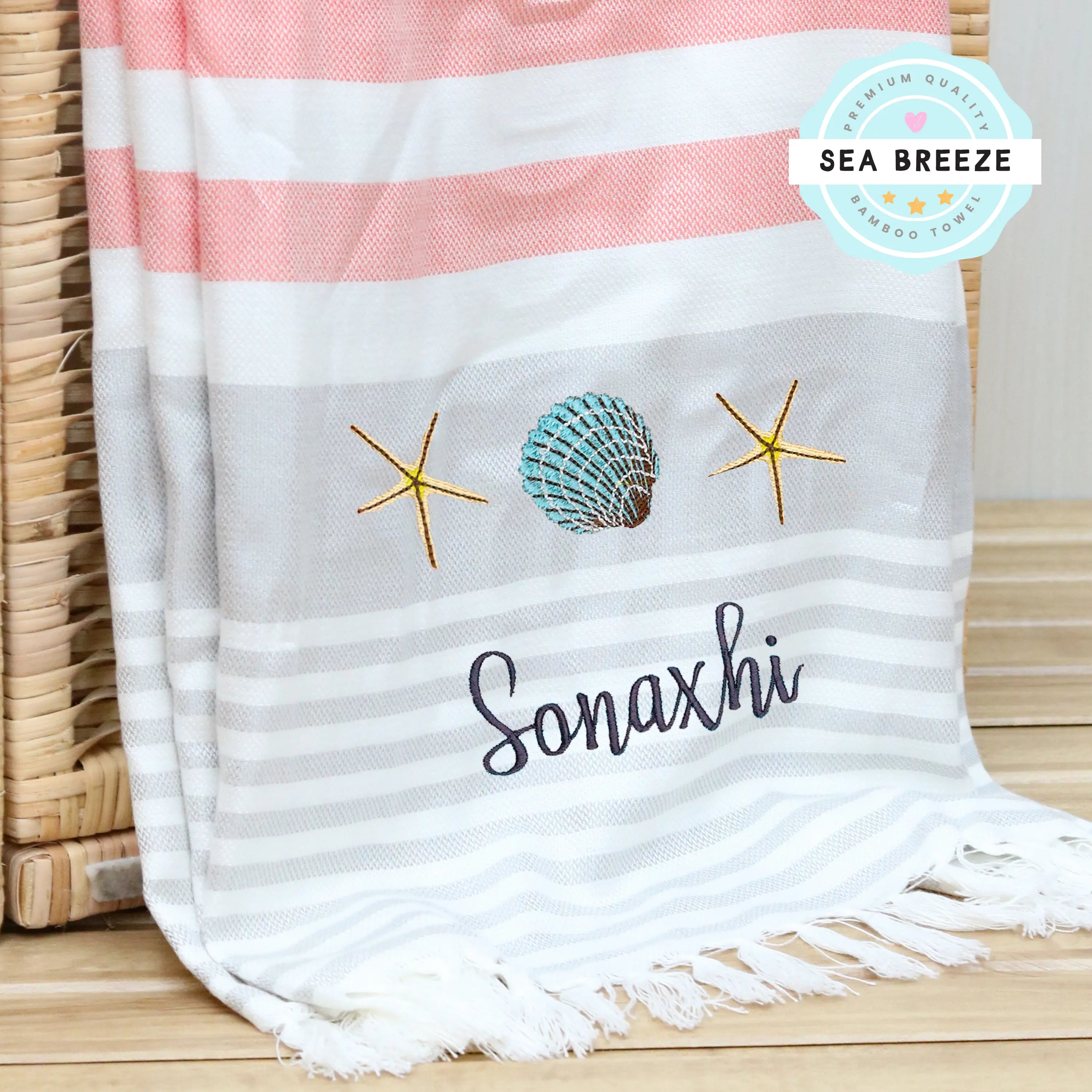 Sea Breeze Bamboo Towel