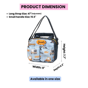 Blue Truck Insulated Tiffin Bag