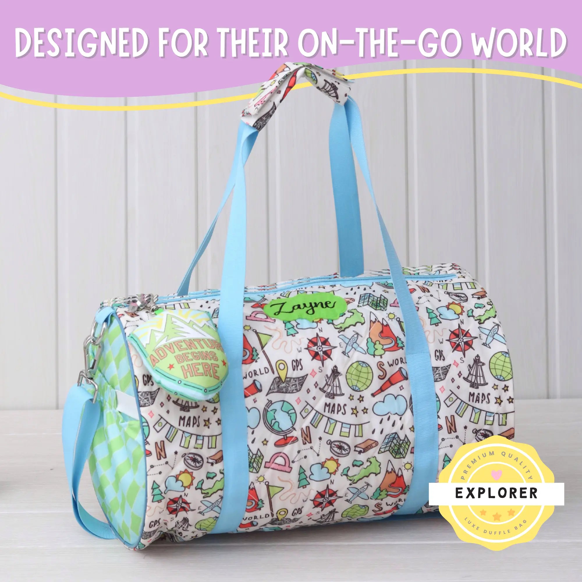 Explorer Luxe Duffle Bag