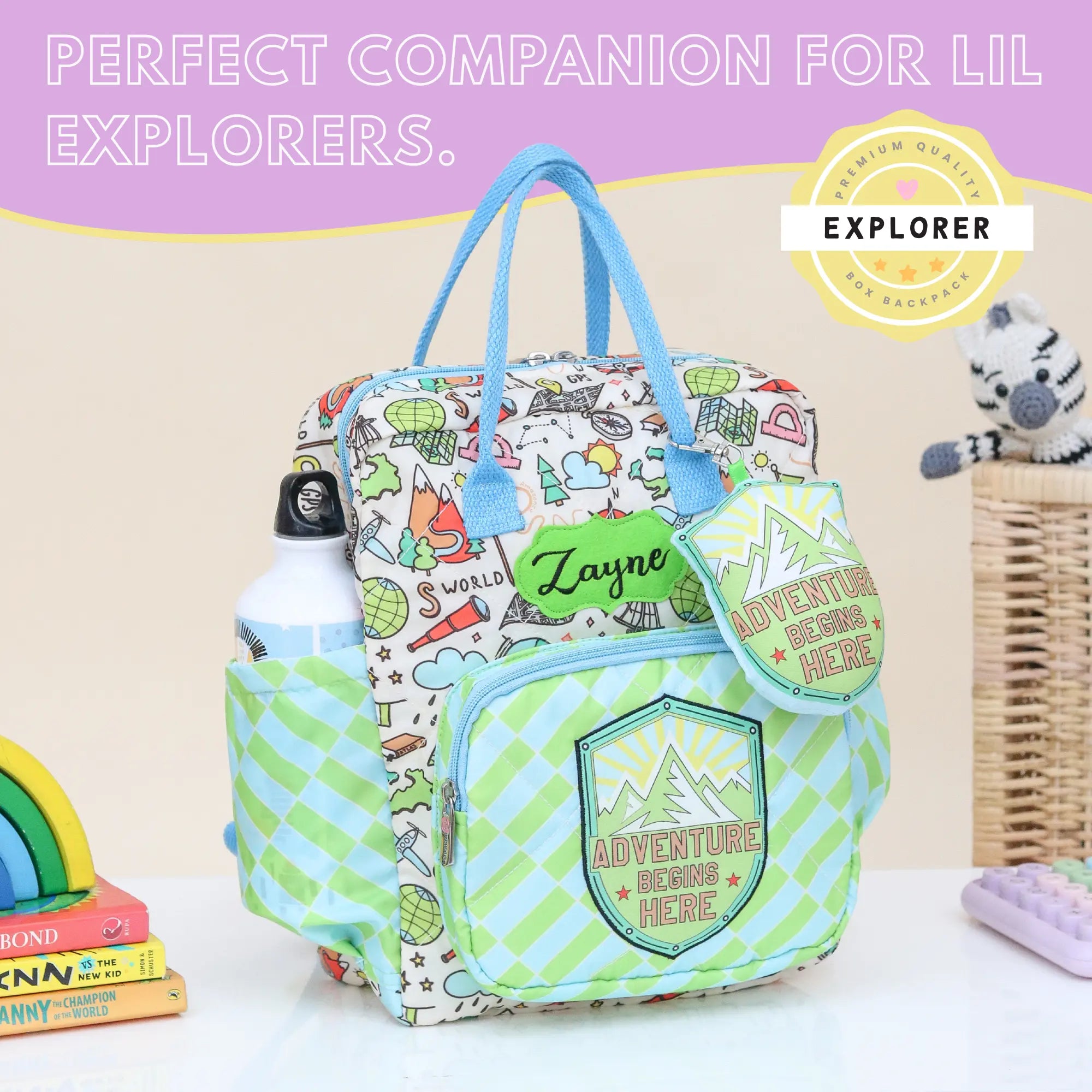 Explorer Box Backpack