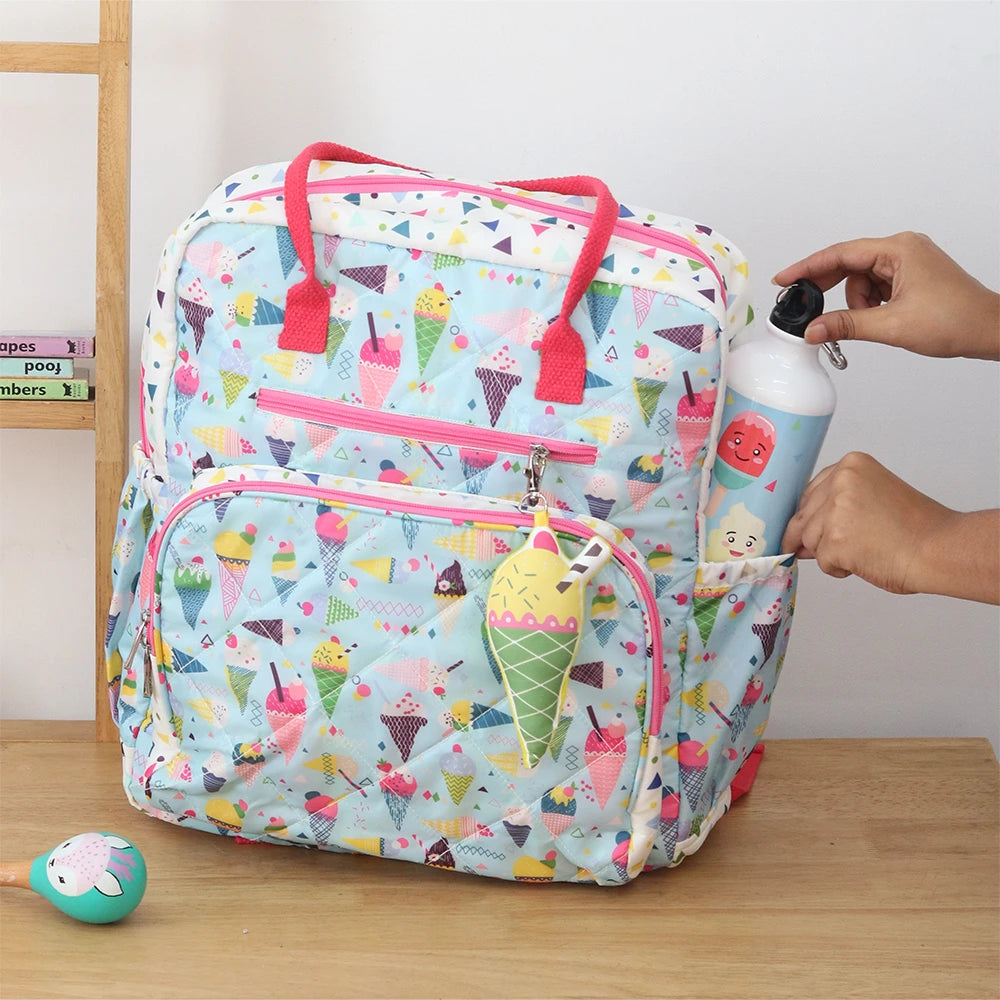 Ice-cream Diaper Backpack