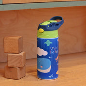 Insulated Steel Sipper Bottle (350ml) - Under The Sea