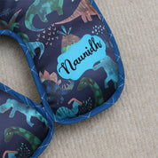 Blue Dino Neck Pillow