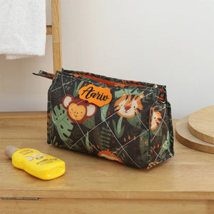 3-Zip Toiletries Kit - Jungle