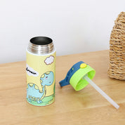 Insulated Steel Sipper Bottle (350ml) - Sunny Dino