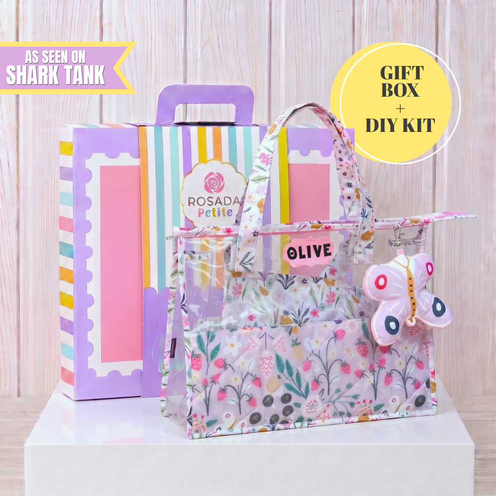 Diy Lilac Garden Swimming Bag