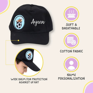 Football Black Cap
