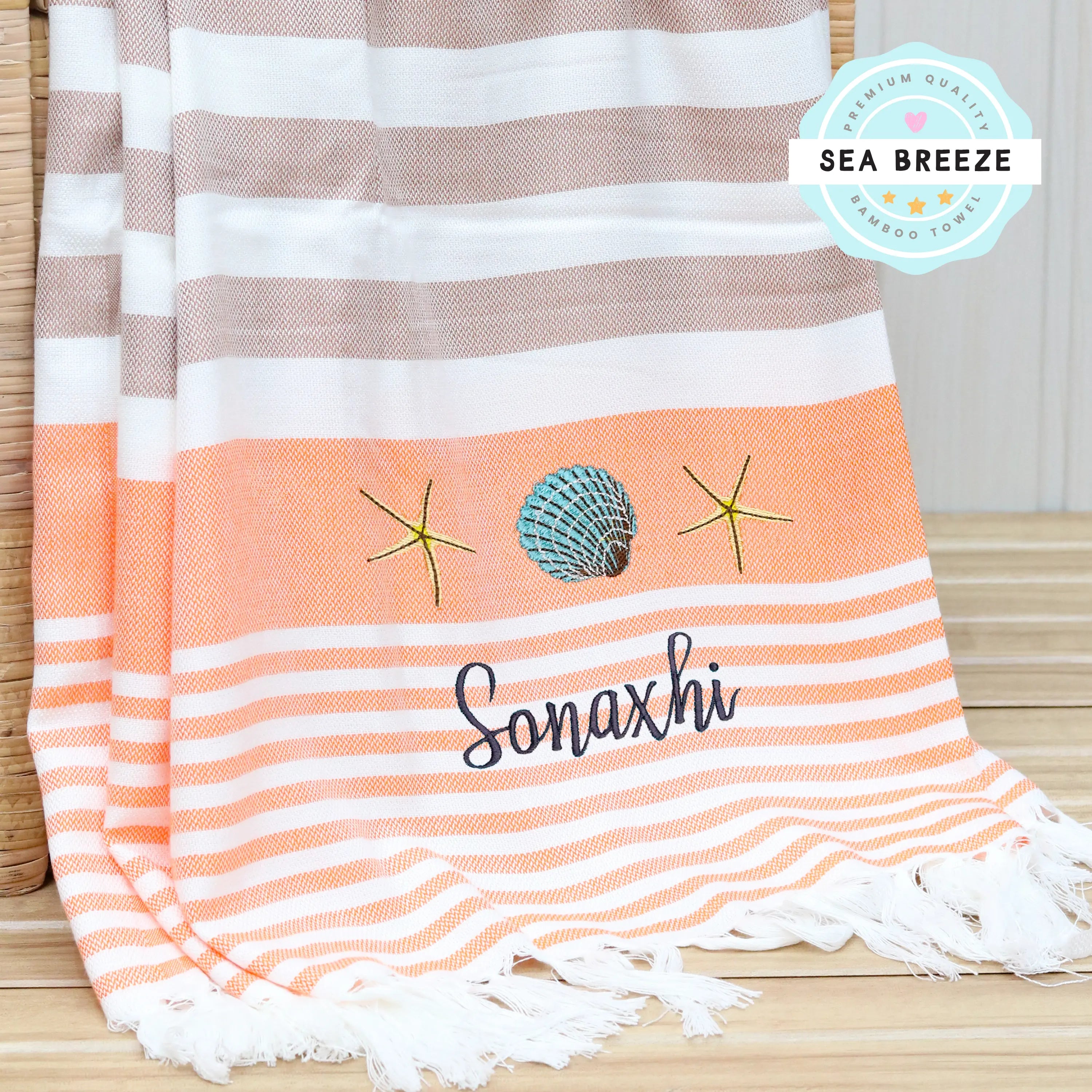 Sea Breeze Bamboo Towel