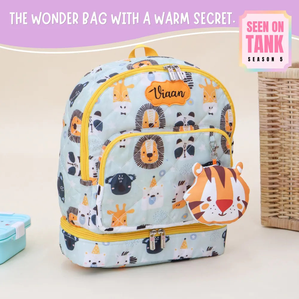 Blue lion Wonder School Bag