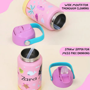 Mimi Mermaid Insulated Handle Sipper Bottle