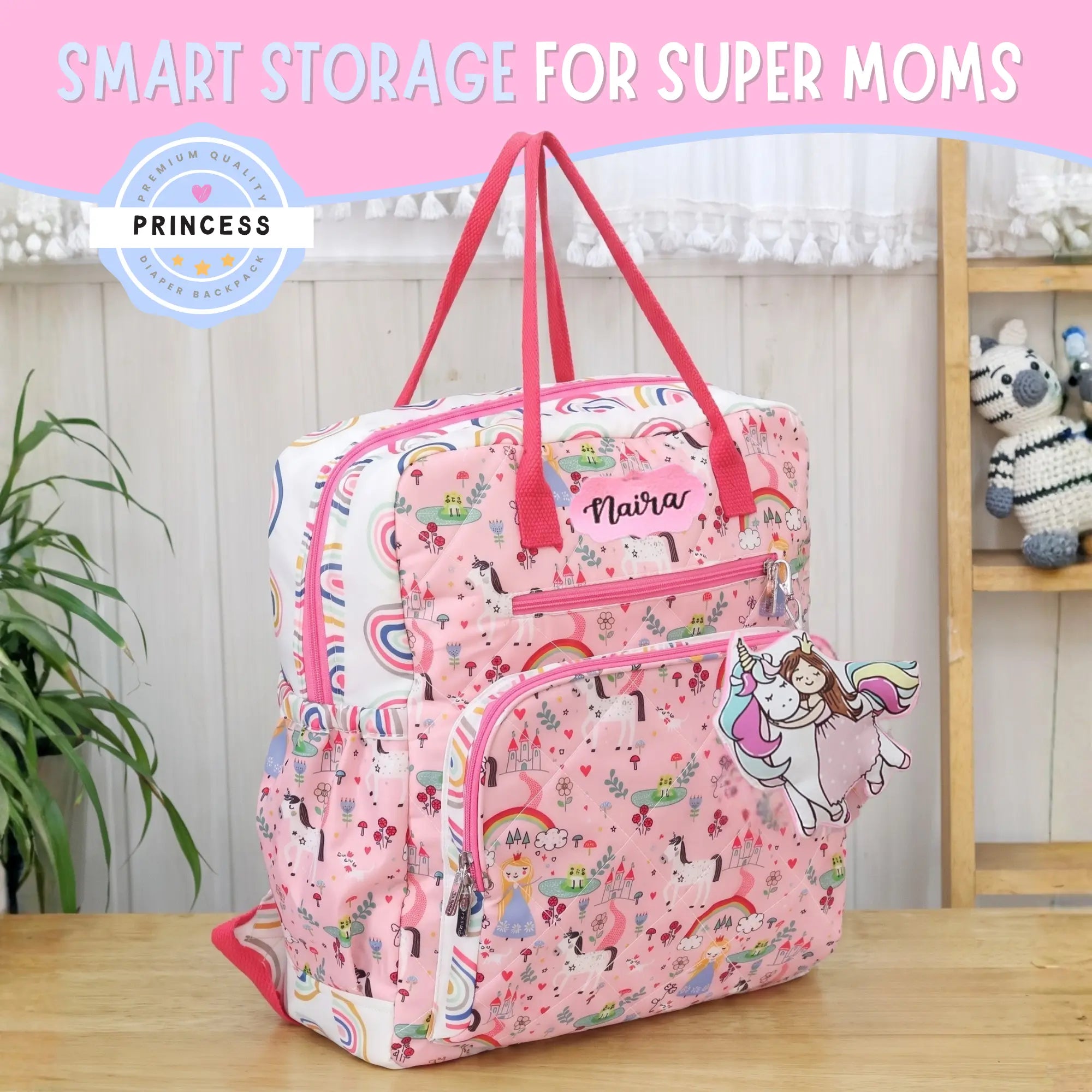 Princess Diaper Backpack