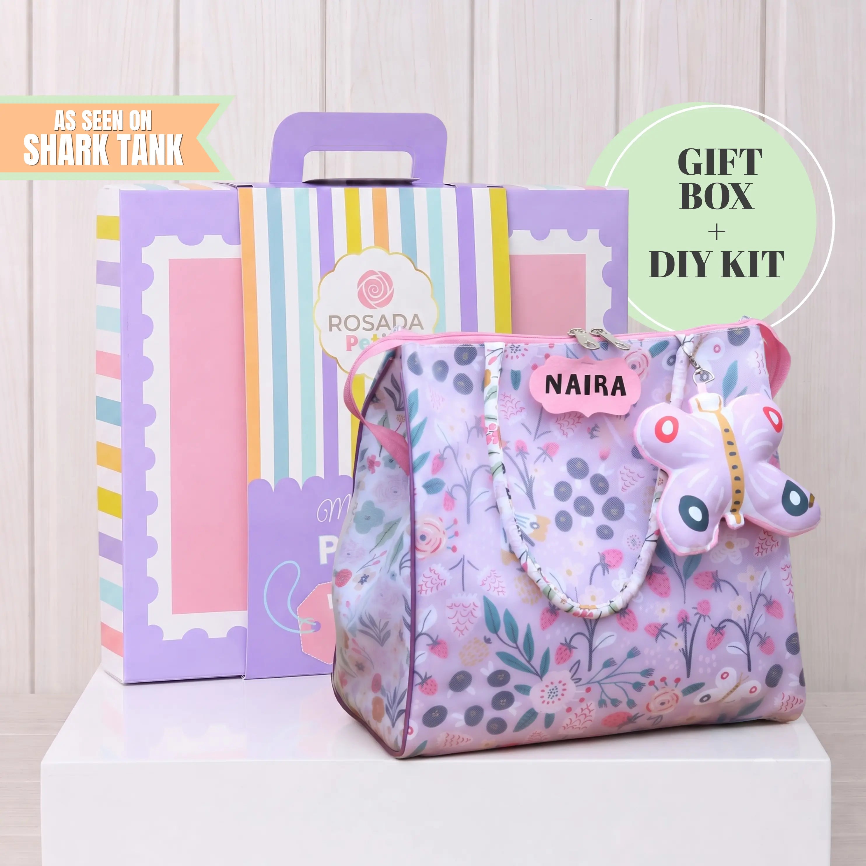 Diy Lilac Garden Tote Bag