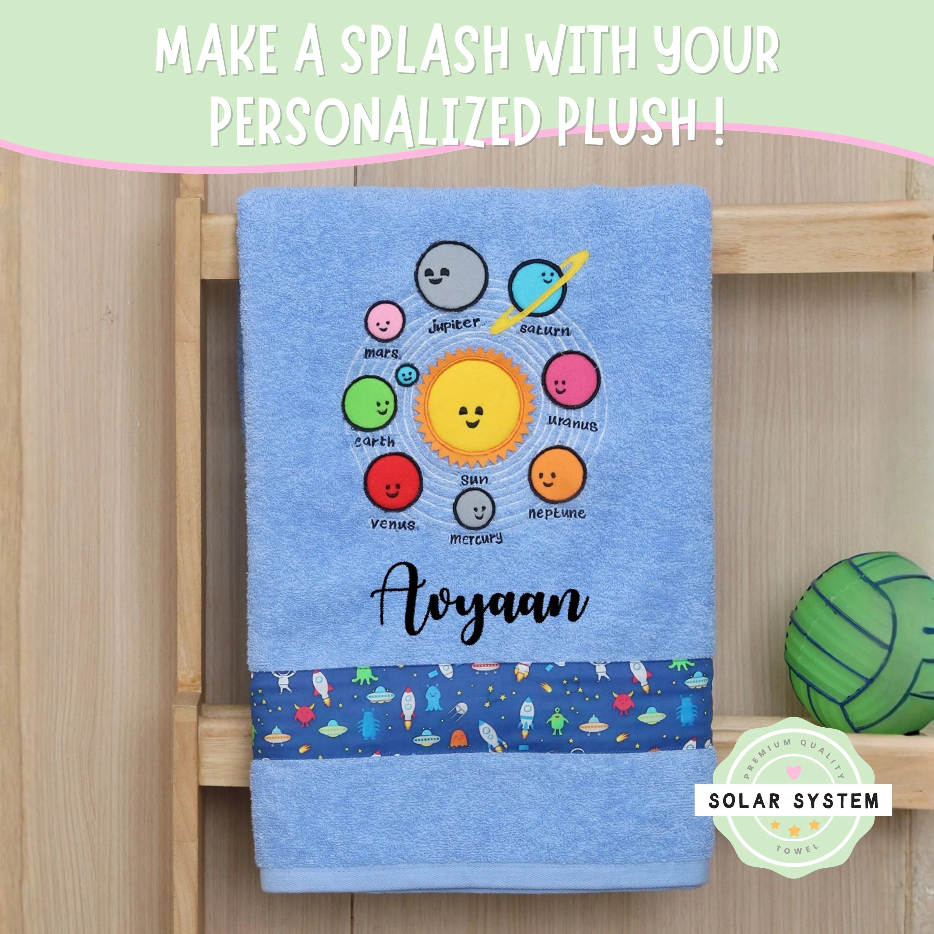 Solar System Towel
