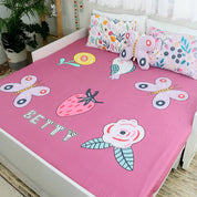 Lilac Garden Bedsheet Set