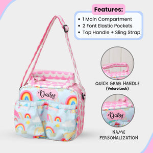 Blue Unicorn Insulated Tiffin Bag