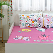 Lilac Garden Bedsheet Set
