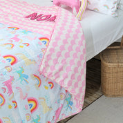 Blue Unicorn Comforter