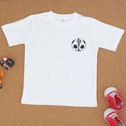 Personalized Soccer Star White T-shirt