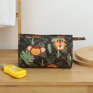 3-Zip Toiletries Kit - Jungle