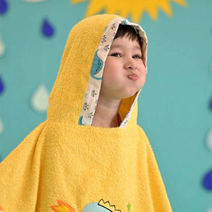 Dinosaur Poncho Towel